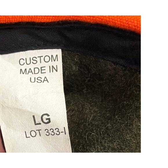 Filson Insulated Blaze/Tin Cloth Cap Size Large made in USA - Picture 6 of 8